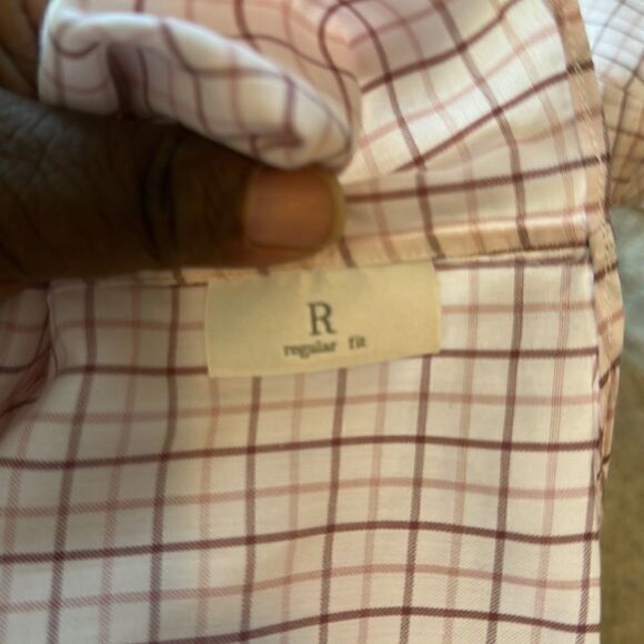 Ermenegildo ZEGNA Front Button Plaid Shirt 41/16 - Picture 5 of 7